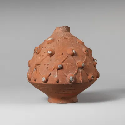 Terracotta flask
