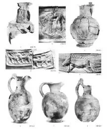 OINOCHOE (ETRUSCAN, BUCCHERO)