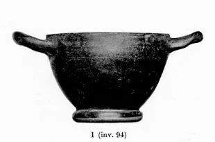 SKYPHOS (SOUTH ITALIAN, CAMPANIAN, BLACK GLAZE)