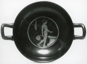 CUP, STEMLESS (ATHENIAN, RED-FIGURE)