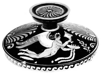 LEKANIS LID (SOUTH ITALIAN, APULIAN, RED-FIGURE)