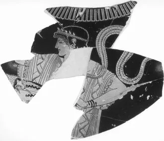 STAMNOS, FRAGMENTS (ATHENIAN, RED-FIGURE)