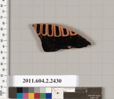 Terracotta fragment of an amphora (jar)?