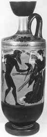 LEKYTHOS (ATHENIAN, BLACK-FIGURE)