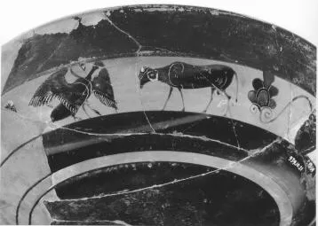 CUP, LITTLE MASTER BAND (ATHENIAN, BLACK-FIGURE)