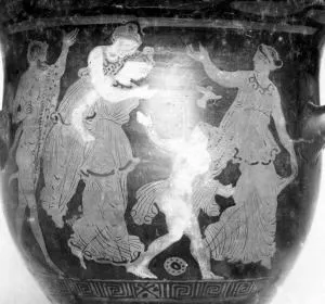 KRATER, BELL (ATHENIAN, RED-FIGURE)