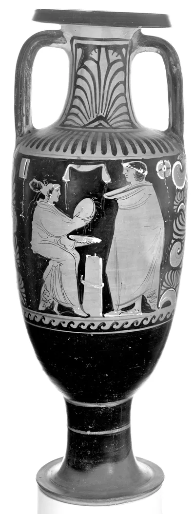 Campanian Red-Figure Neck Amphora