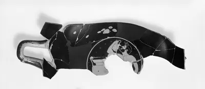 Fragmentary Attic Red-Figure Kylix