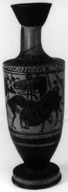 LEKYTHOS (ATHENIAN, BLACK-FIGURE)
