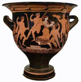 KRATER, BELL (ATHENIAN, RED-FIGURE)