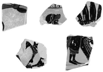 Attic Black-Figure Amphora Fragment
