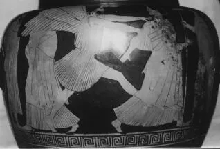 STAMNOS (ATHENIAN, RED-FIGURE)