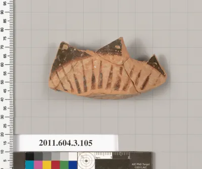 Terracotta fragment of an amphora (jar)