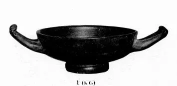 CUP (SOUTH ITALIAN, CAMPANIAN, BLACK GLAZE)