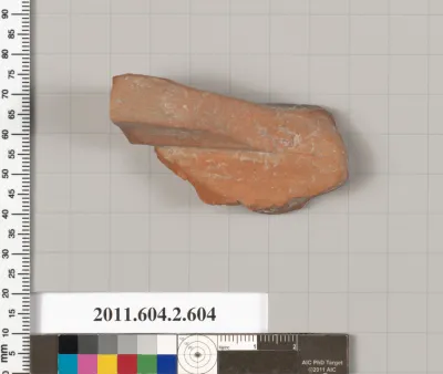 Terracotta fragment of a column-krater (bowl for mixing wine and water)