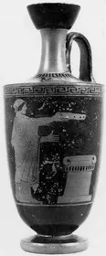 LEKYTHOS (ATHENIAN, RED-FIGURE)