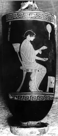 LEKYTHOS (ATHENIAN, RED-FIGURE)