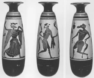 ALABASTRON (ATHENIAN, BLACK-FIGURE)