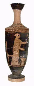 LEKYTHOS (ATHENIAN, RED-FIGURE)