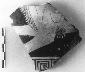 KRATER, BELL, FRAGMENT (ATHENIAN, RED-FIGURE)