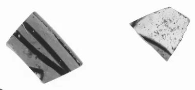 Attic Black-Figure Eye Cup Fragment