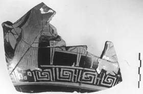 KRATER, BELL, FRAGMENT (ATHENIAN, RED-FIGURE)