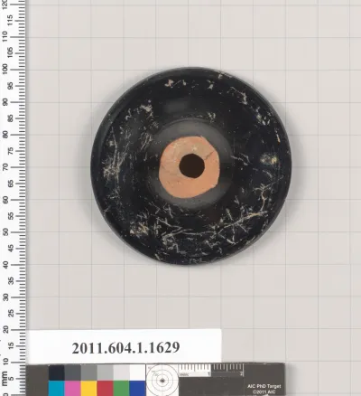 Terracotta fragment of a kylix (drinking cup)