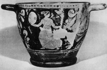SKYPHOS (SOUTH ITALIAN, APULIAN, RED-FIGURE)