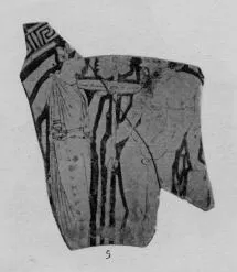 CUP, FRAGMENT (FALISCAN, RED-FIGURE)