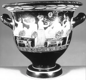 KRATER, BELL (ATHENIAN, RED-FIGURE)