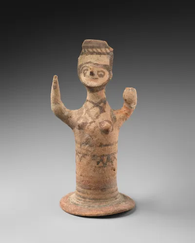 Terracotta female figure