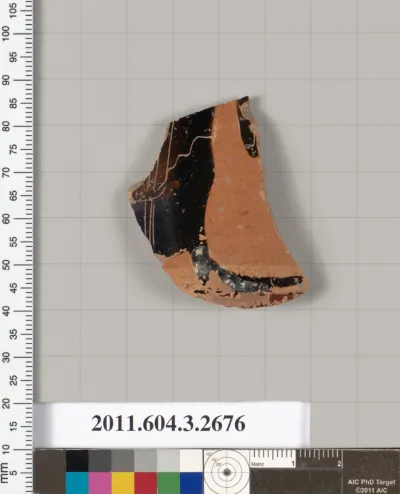 Terracotta fragment of an oinochoe (jug)