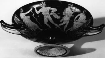 CUP B (ATHENIAN, RED-FIGURE)