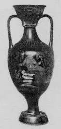 AMPHORA, PANATHENAIC SHAPE (SOUTH ITALIAN, APULIAN, RED-FIGURE)