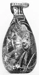 ALABASTRON (CORINTHIAN, BLACK-FIGURE)