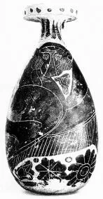 ALABASTRON (CORINTHIAN, BLACK-FIGURE)