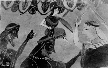 AMPHORA, BELLY, TYPE B (ATHENIAN, BLACK-FIGURE)