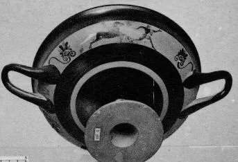 CUP, LITTLE MASTER BAND (ATHENIAN, BLACK-FIGURE)