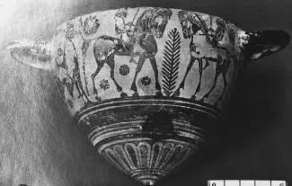 MASTOID (CORINTHIAN, BLACK-FIGURE)