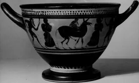 SKYPHOS (ATHENIAN, BLACK-FIGURE)