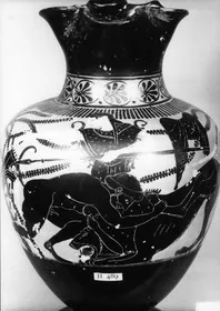 OINOCHOE (ATHENIAN, BLACK-FIGURE)