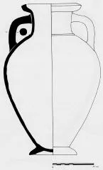 AMPHORA, BELLY (ETRUSCAN, BLACK-FIGURE)