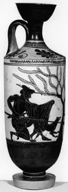 LEKYTHOS (ATHENIAN, BLACK-FIGURE)