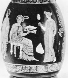LEKYTHOS, SQUAT (SOUTH ITALIAN, APULIAN, RED-FIGURE)