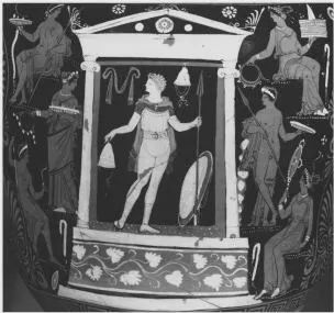 KRATER, VOLUTE (SOUTH ITALIAN, APULIAN, RED-FIGURE)