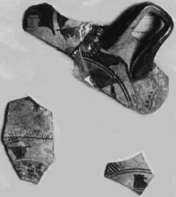 CUP, FRAGMENTS (ATHENIAN, RED-FIGURE)