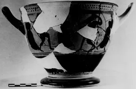 SKYPHOS (ATHENIAN, BLACK-FIGURE)
