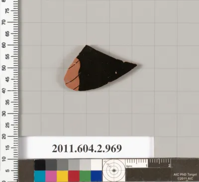 Terracotta fragment of an oinochoe (jug)