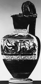 OINOCHOE (ATHENIAN, BLACK-FIGURE)