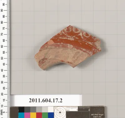 Terracotta fragment of a bowl?